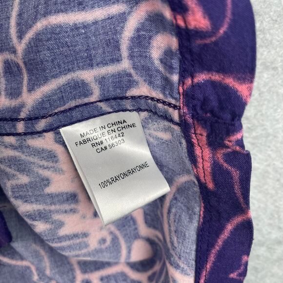 M2006 A-Lab Knock Out Short Sleeve Button Up Shirt Size Medium - Picture 3 of 6